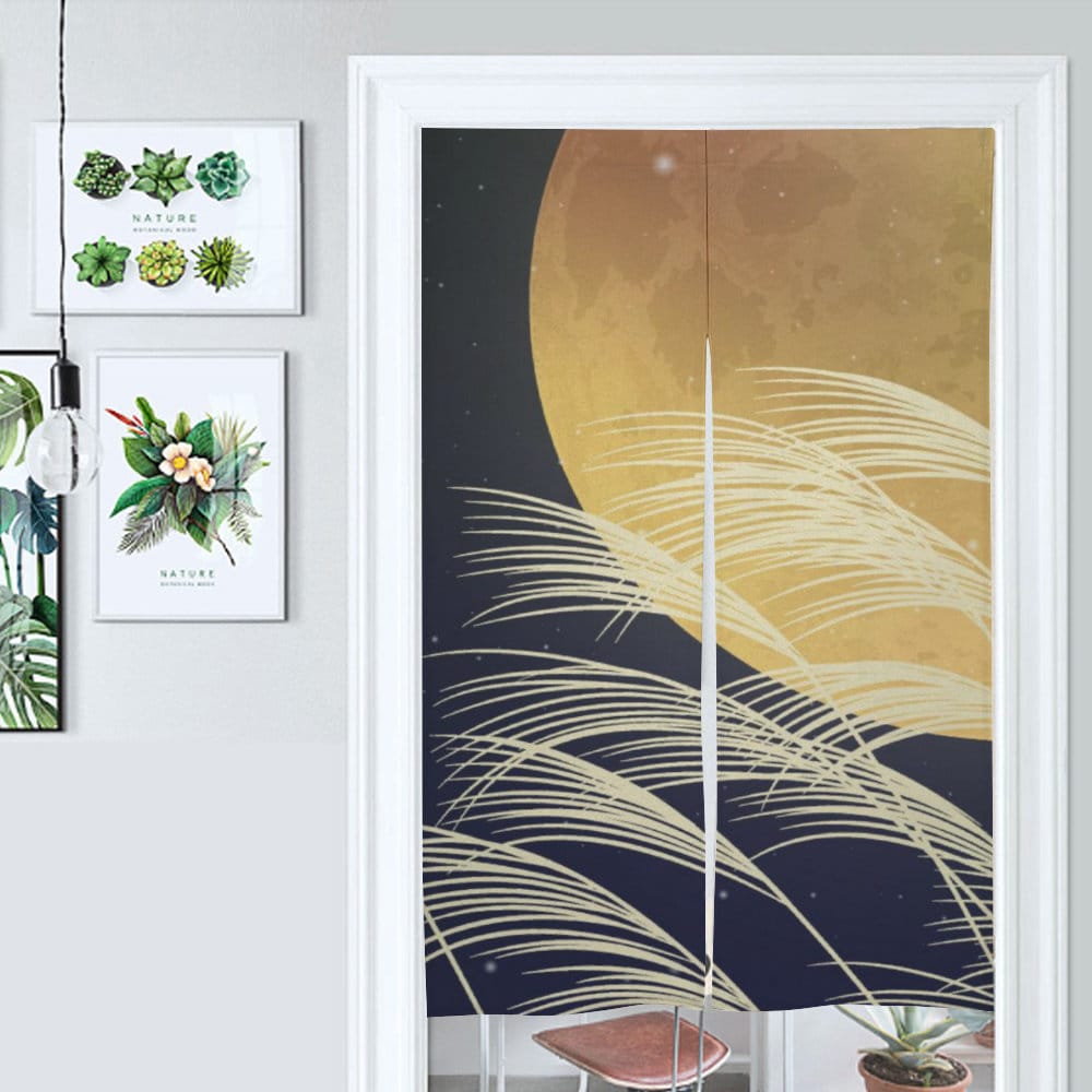 Japanese Noren, Japanese Door Curtain, Japanese Pattern Hemp Curtain, Japan decor, Doorway Curtain, Door Curtain