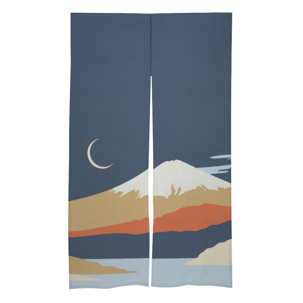 Japanese Noren, Japanese Door Curtain, Japanese Pattern Hemp Curtain, Door Curtain