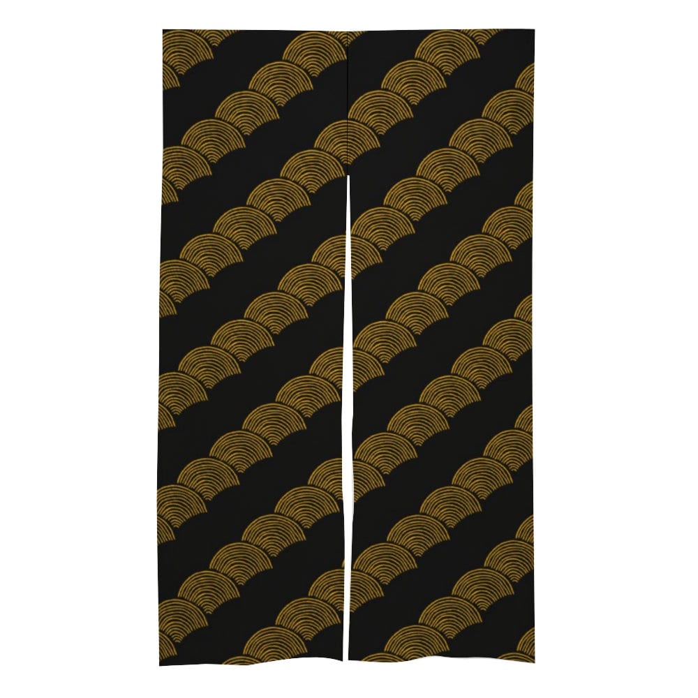 Japanese Noren Door Curtain with Traditional Pattern, Japanese Noren, Japanese Door Curtain, Japanese Pattern Hemp Curtain, Door Curtain