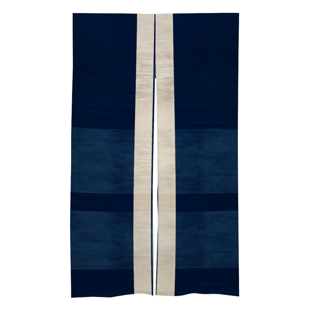 Japanese Traditional Indigo Noren Curtain - Traditional Room Divider for Home Decor - Japanese Noren - Doorway Curtain - Kyoto Door Curtain