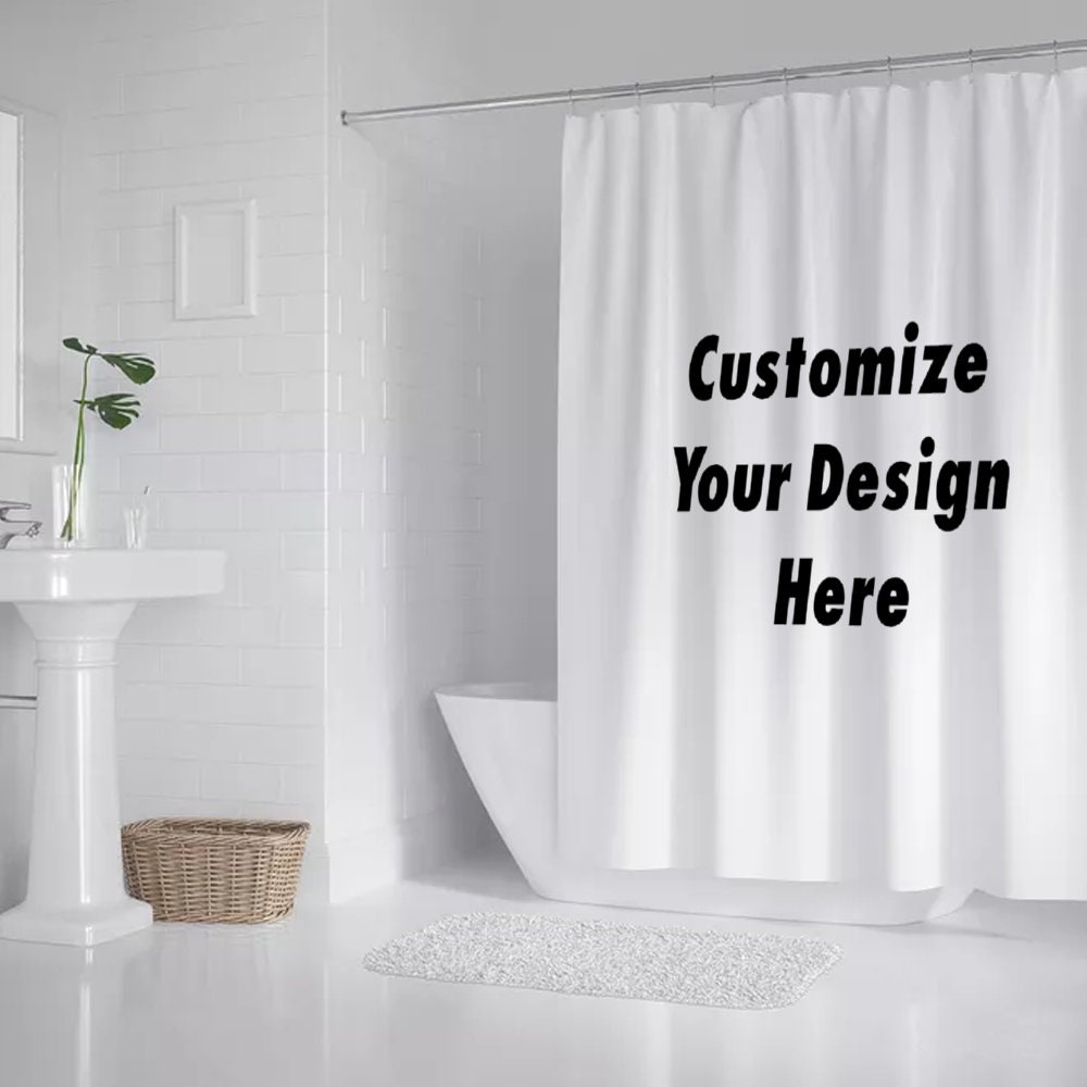 Customize Shower Curtain, Waterproof Bath Shower Curtain, Shower Curtain, Bath Shower Curtain, Waterproof shower curtain, Personalized Gift