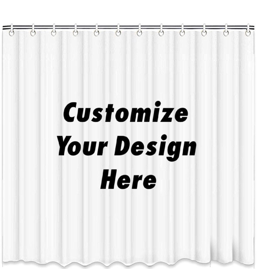 Customize Shower Curtain, Waterproof Bath Shower Curtain, Shower Curtain, Bath Shower Curtain, Waterproof shower curtain, Personalized Gift