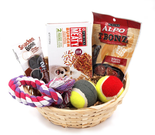 Dog Gift, Best Dog Puppy Care Package Gift Basket Box Set, Gift for Dogs