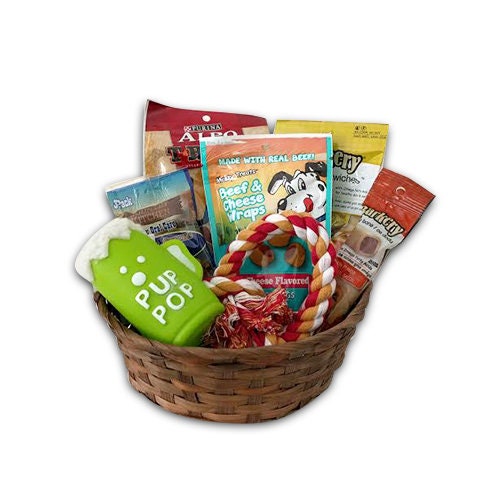 Dog Gift, Joice Dog Gift Basket Set Puppy Pets Treats Crew Toys, Gift for Dogs