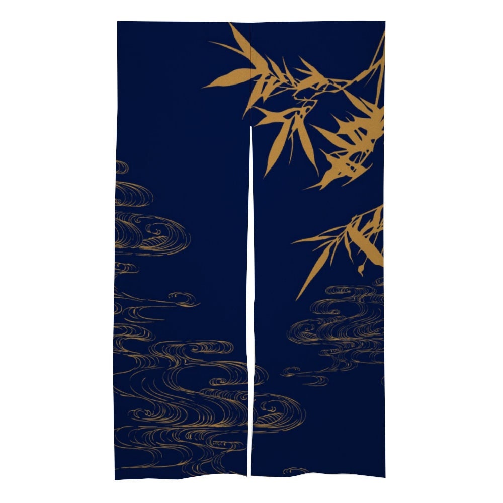 Japanese Noren, Japanese Door Curtain, Japanese Pattern Hemp Curtain, Japanese Bamboo curtain, Door Curtain, Room Divider