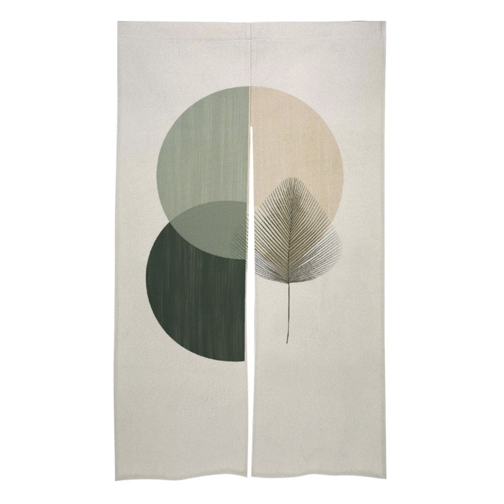 Bohemia Noren Door Curtain, Japanese Noren, Japanese Doorway Curtain, Doorway Curtain for Kitchen Partition Bedroom, Boho Art Curtain