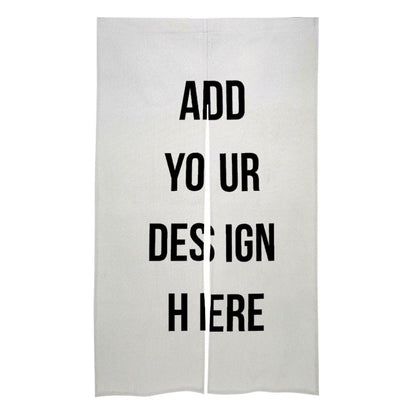 Personalized Japanese Noren Door Curtain, Custom Photo Text Logo Doorway Curtain, Customized Hanging Decor, Bistro Partition, Room Divider