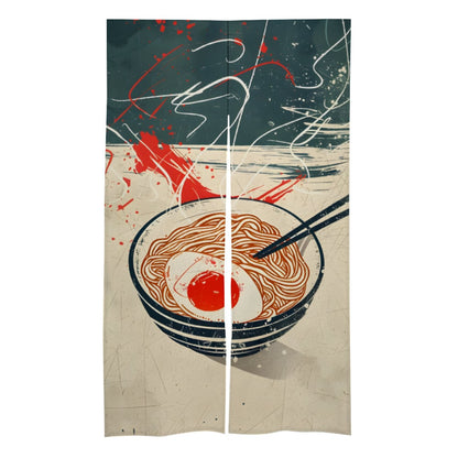 Japanese Noren Door Curtain,  Japanese Ramen Retro Noren, Kitchen Door Decoration, Doorway Curtain, Room Divider, Kitchen doorway Curtain