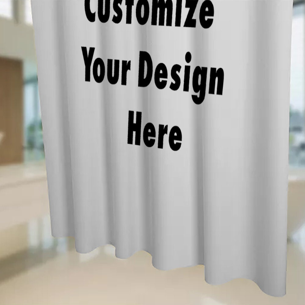 Customize Shower Curtain, Waterproof Bath Shower Curtain, Shower Curtain,  Bath Shower Curtain, Waterproof shower curtain, Personalized Gift